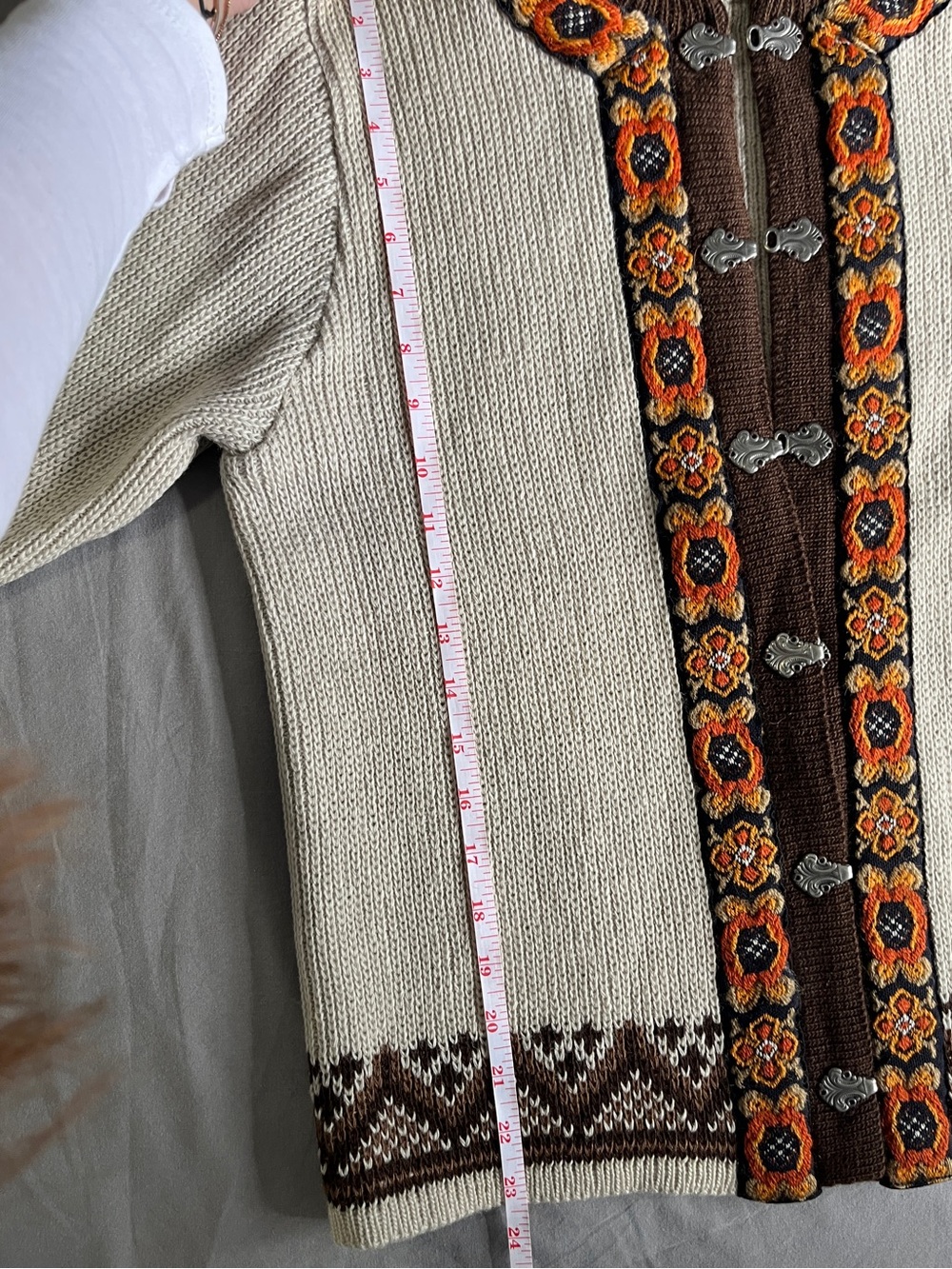 Nordstrikk Norwegian 100% Wool Cardigan – Made in Norway | Size S/M - Picture 15 of 16